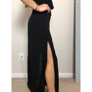 Maxi Slit Skirt